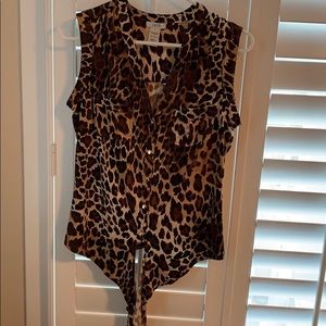 Cache size small leopard print